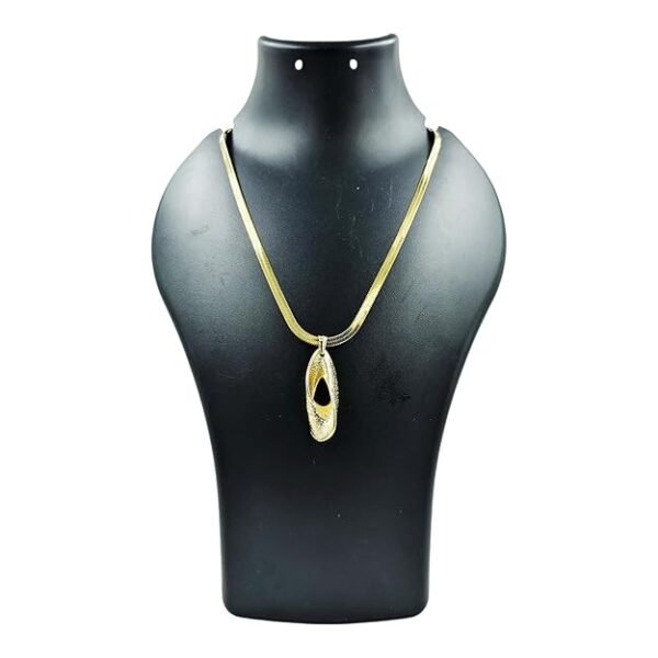 Elegant Golden Western Anti-Tarnish Necklace Chain with Pendant