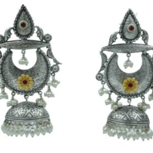 Exquisite Long Oxidized Earrings for Women – Intricate Ethnic Jewelry for Casual and Festive Wear