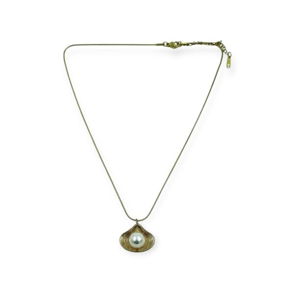 Introducing the Stunning Golden Colored Western Anti Tarnish Necklace - Image 3