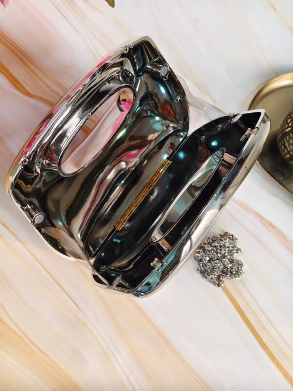Designer Acrylic Handbag - Elegant Evening Bag & Party Clutch - Perfect for Weddings, Cocktail Parties & Special Occasions - Image 4
