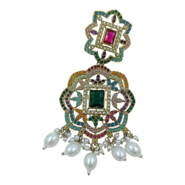 Stunning and Vibrant Pubjabi Earrings to Elevate Your Style - Image 5