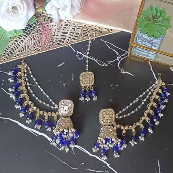 Explore Our Bahubali Movie Themed Jhumki Set - Image 9