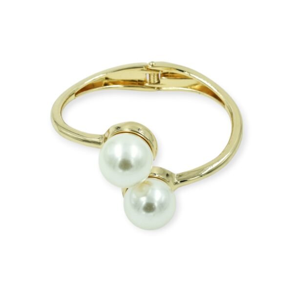 Elegant Anti-Tarnish Western Bracelet with Pearl Embellishments - Image 2