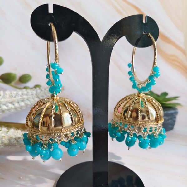 Discover the Elegance of Bali Jhumki Earrings - Image 3
