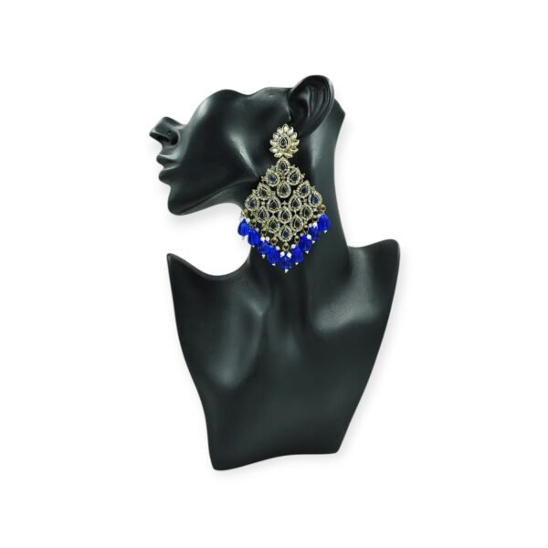 Illuminate Your Look with Shiny Colorful Chandbali Earrings - Image 6