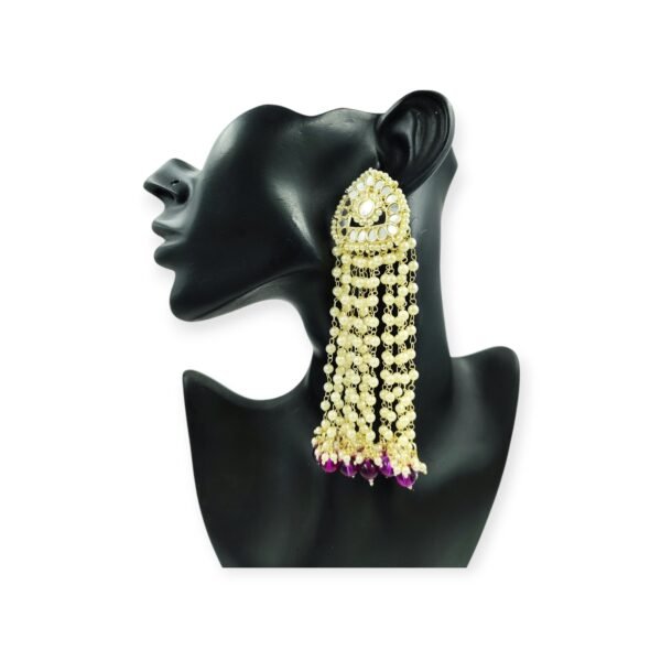 Elevate Your Style with Long Multi Strand Pearl Earrings - Image 10