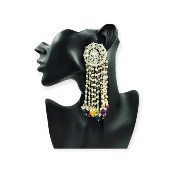 Elevate Your Style with Long Multi Strand Pearl Earrings - Image 6