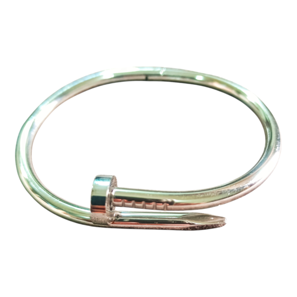 Elegant Nail-Shaped Anti-Tarnish Bracelet - Image 2