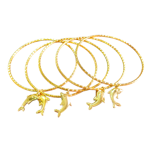 Dolphin Chime Bracelets: Five Golden Treasures - Image 2