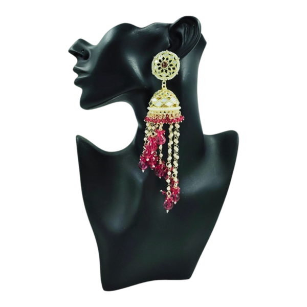 Elevate Your Elegance with Long Layered Jhumki - Image 2