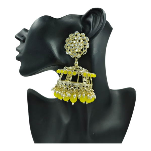 Discover the Elegance of Bali Jhumki Earrings - Image 3