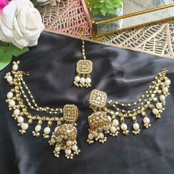 Explore Our Bahubali Movie Themed Jhumki Set - Image 5