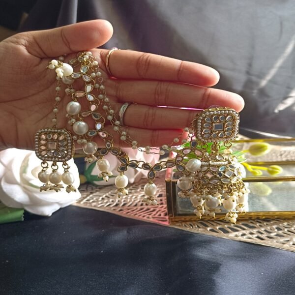 Explore Our Bahubali Movie Themed Jhumki Set - Image 6