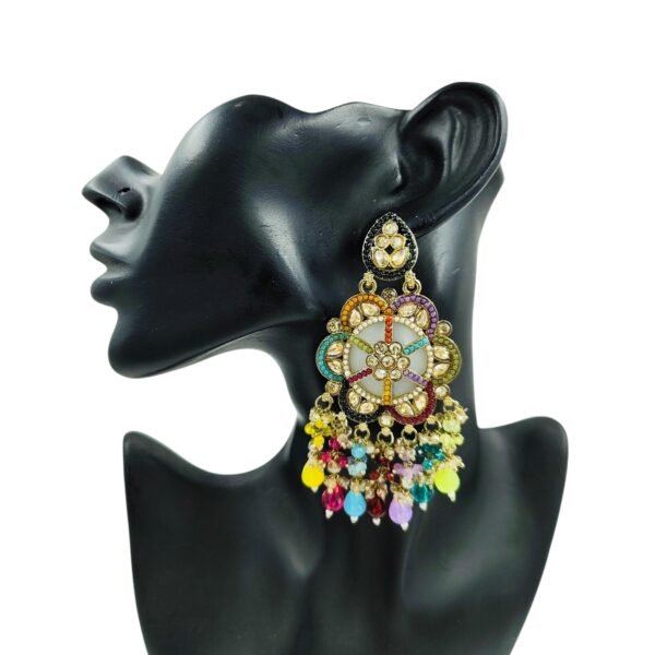 Stunning Multicolor Chandbali: A Perfect Blend of Tradition and Elegance - Image 6