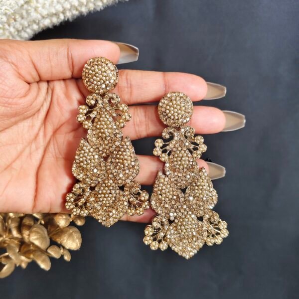 Elevate Your Look with Crystal Chanbali Punjabi Styled Jewelry - Image 5