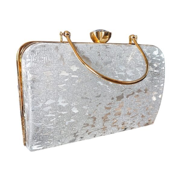 Elevate Your Evening Look with Our Beautiful Shiny Bridal Clutch